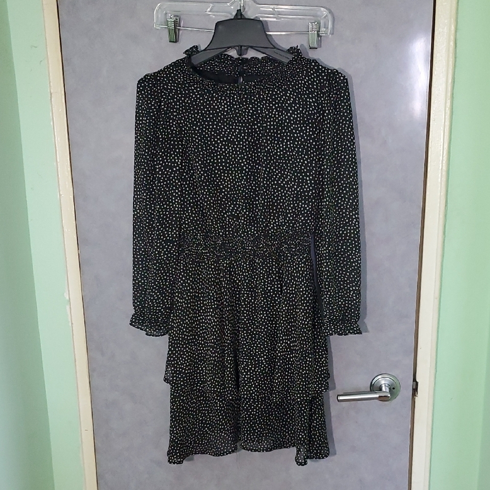Black Polka Dot Dress